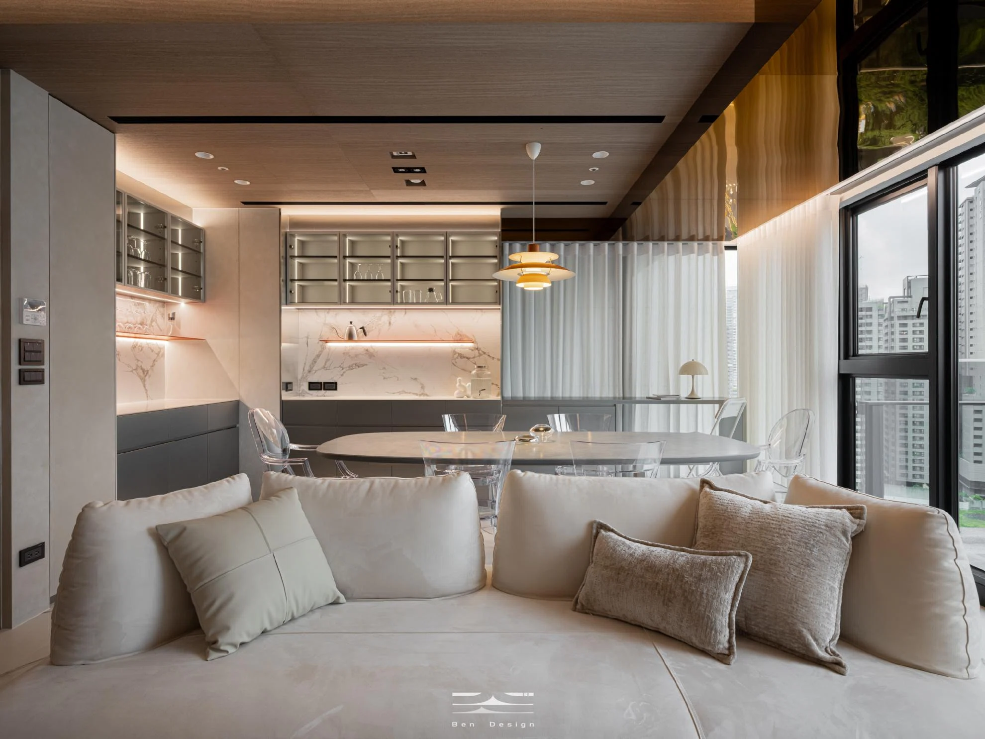 【店家日報】台中高端住宅設計推薦|本設計 Ben Design 以一抹紅打造屋主專屬現代宅 【店家日報】台中高端住宅設計推薦|本設計 Ben Design 以一抹紅打造屋主專屬現代宅